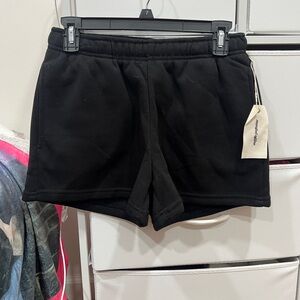 Women's Black Athletic Shorts